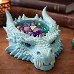 Dragon Head Catchall Bowl – Trinket Holder for Keys & Coins