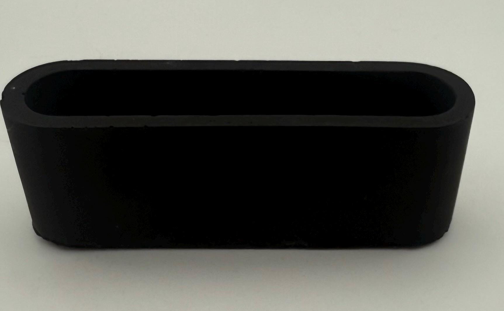 Handmade Concrete Business Card Holder: Modern Minimalist Desk Organizer