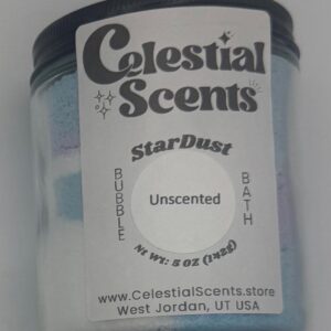 StarDust Bubble Bath Powder: Foaming Bath Soak, Self-Care Gift