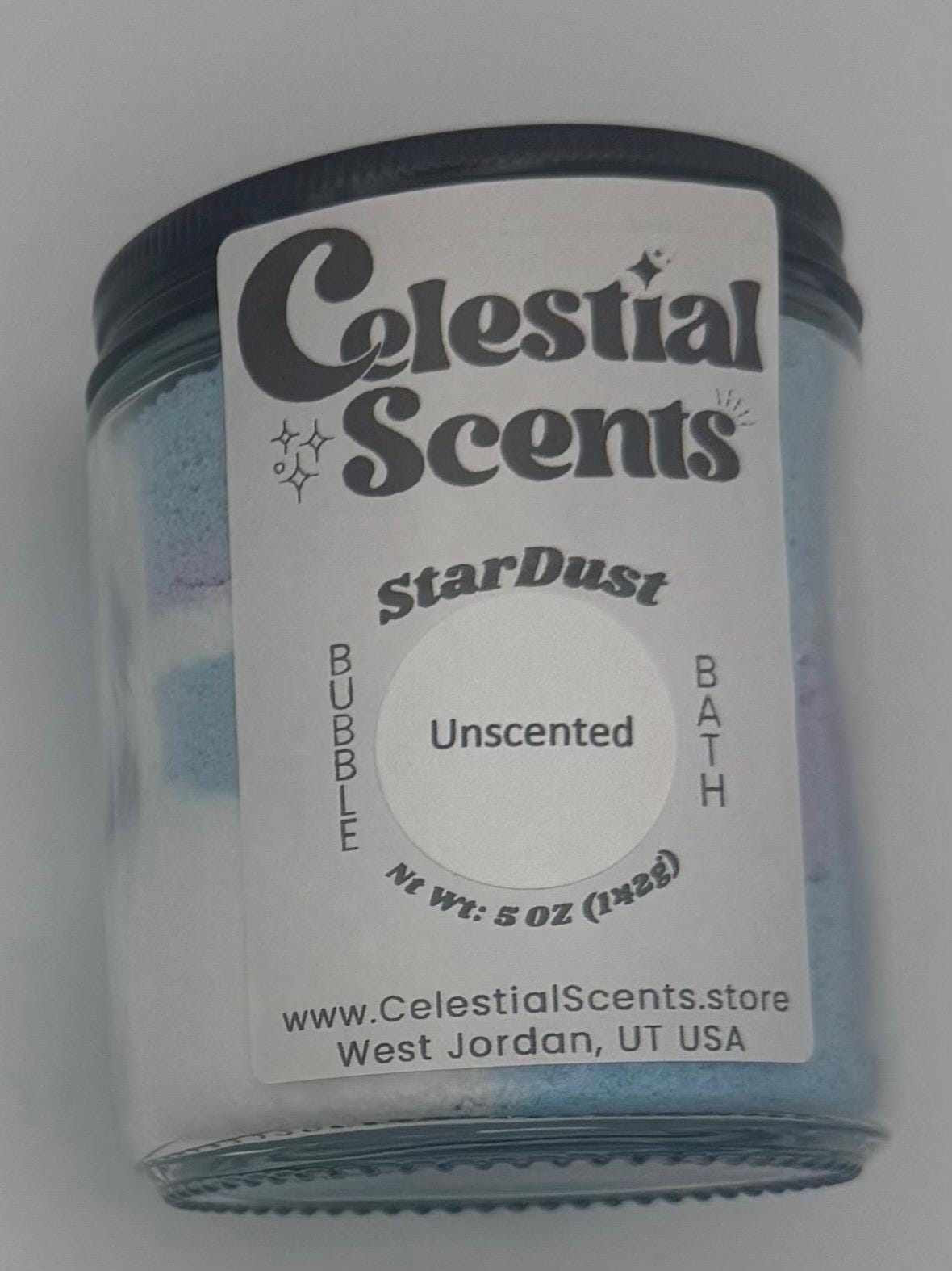 StarDust Bubble Bath Powder: Foaming Bath Soak, Self-Care Gift
