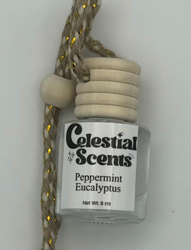 Hanging Car Diffuser: Scented Air Freshener, Non-Toxic Fragrance Oils, Natural Wood Lid, Car Air Freshener, Car Freshener - Image 2