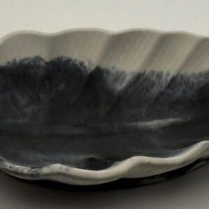 Cement Leaf Tray – Handmade Concrete Catchall, Jewelry Dish, Trinket Holder, Modern Home & Bath Decor