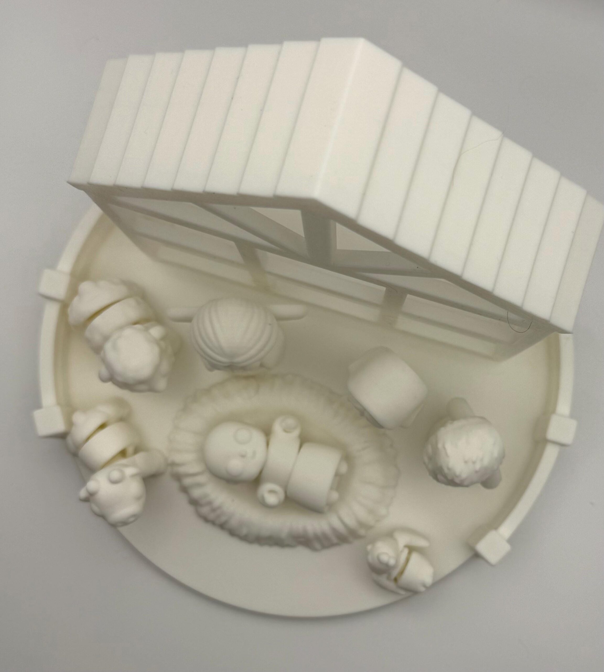 Paint-Your-Own 3D Printed Nativity Scene Set β DIY Christmas Craft for Acrylic Painting, Holiday Decor, Handmade Gift Kit - Image 2