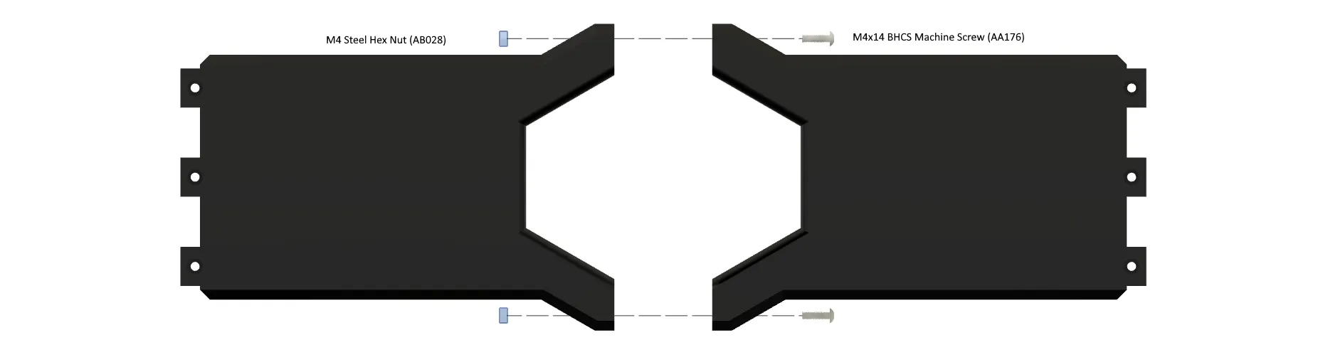 Front panel installation